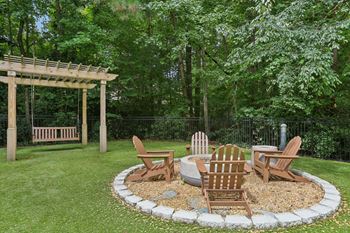 Cozy fire pit